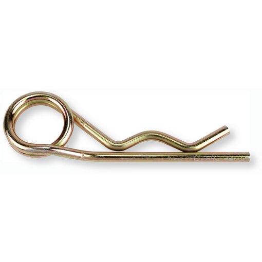 Goupille béta double spire 4x78 zinguée blanc